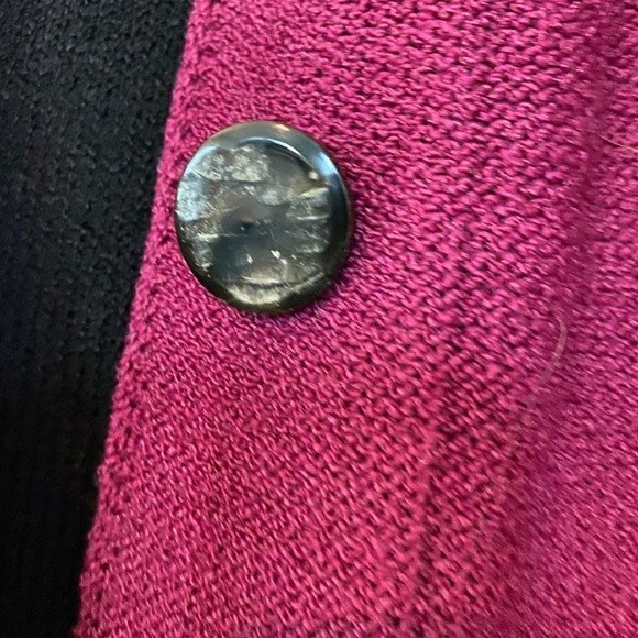 Vintage 80s NWT Steve Fabrikant sweater coat Size Large - Picture 5 of 7